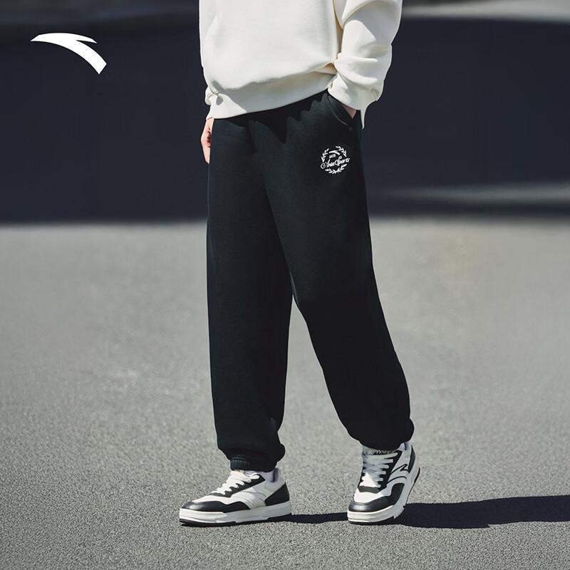 ANTA Men s Fleece Knit Slim Fit Sports Pants 175/L
