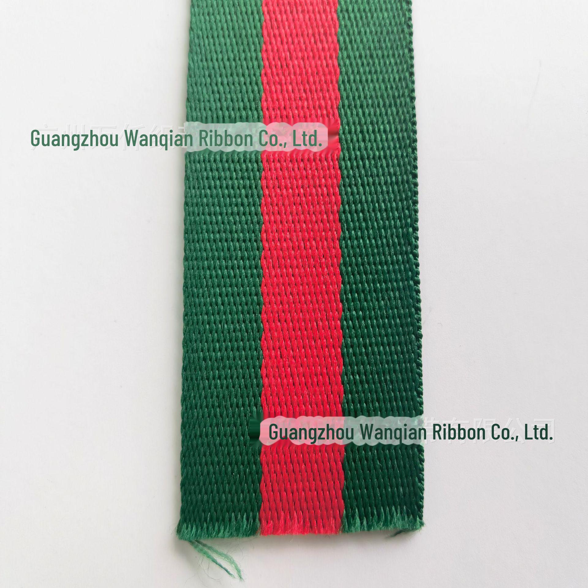 

Зеленая и красная 2 см/5 см женская сумка на плечевой ремень с 1,2 мм полиэстеровой твиловой лентой для украшения шляпы 3.2CM