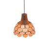 Wooden Pendant Light for Living Room Ceiling Hanging Lamp, Handmade Chandelier