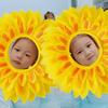 Sunflower Headgear Party Hats Adults Funny Embellished Headband Flower Sunflower Favors Kids Festival Games Cosplay Headpiece