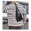 Men's PU Leather Chest Bag - Large Capacity Crossbody Sling Bag,Shoulder Bag, Adjustable Shoulder Strap for Travel & Outdoor Use