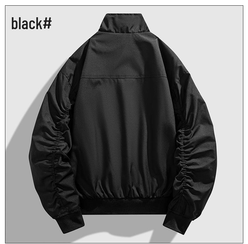 Męska kurtka pilotka z wysokiej półki 2025: Fajny, buntowniczy styl baseballowy na wiosnę/jesień