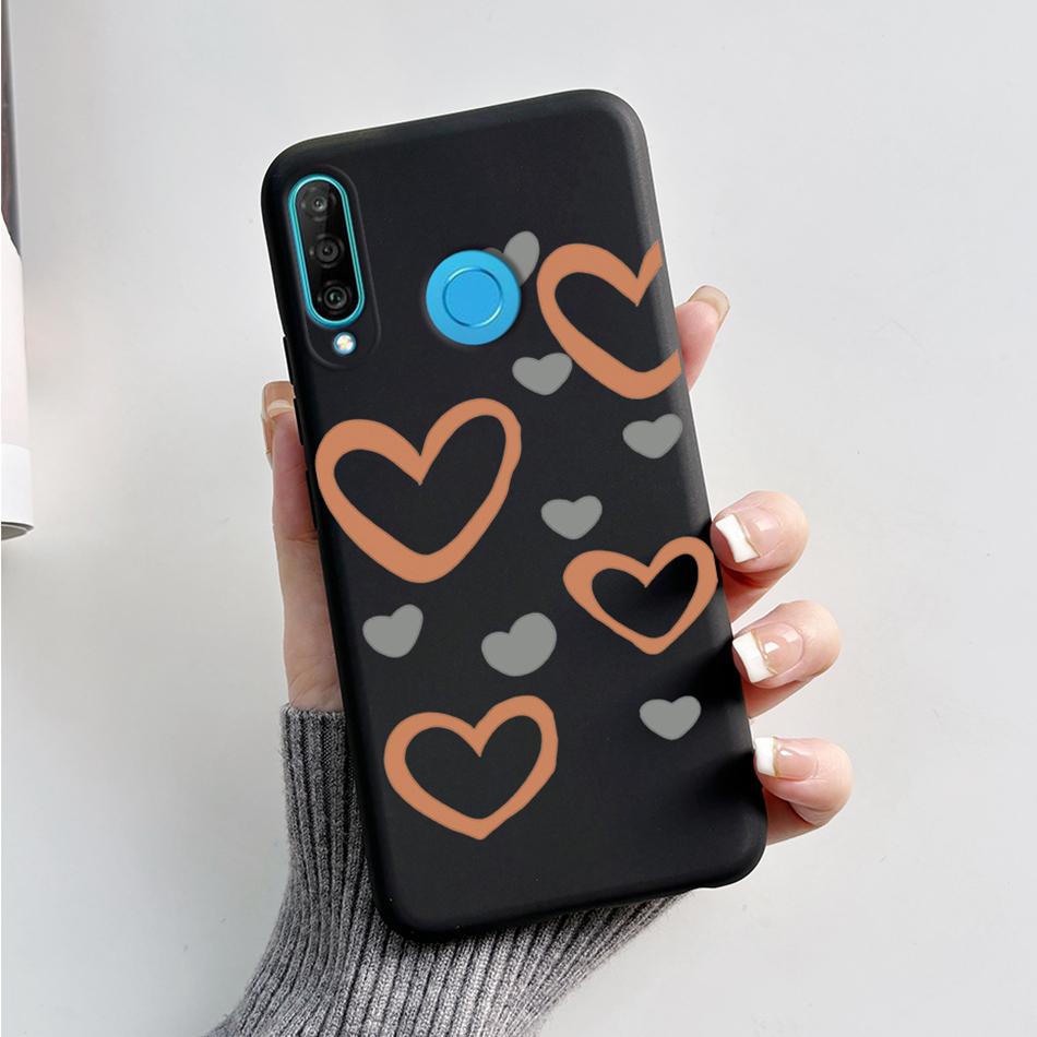 Für Huawei P30 Lite Hülle Niedlicher Bär Cartoon Frosch Weiche Matte Silikon Handyhüllen Für Huawei P30 P30Lite P30Pro P 30 Lite Pro Cover