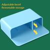 Magnetic Whiteboard Pen Holder Plastic Multifunctional Storage Box Organizer for Office Classroom Desk Accessories with Strong Adhesive Backing