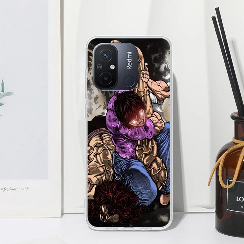 Baki the Grappler Original Anime Phone Case For Xiaomi Redmi 14C 13 13C 12 12C 10 10A 10C 9 9A 9C 9T 8 8A 7 7A 6A 6 Pro K80 K70