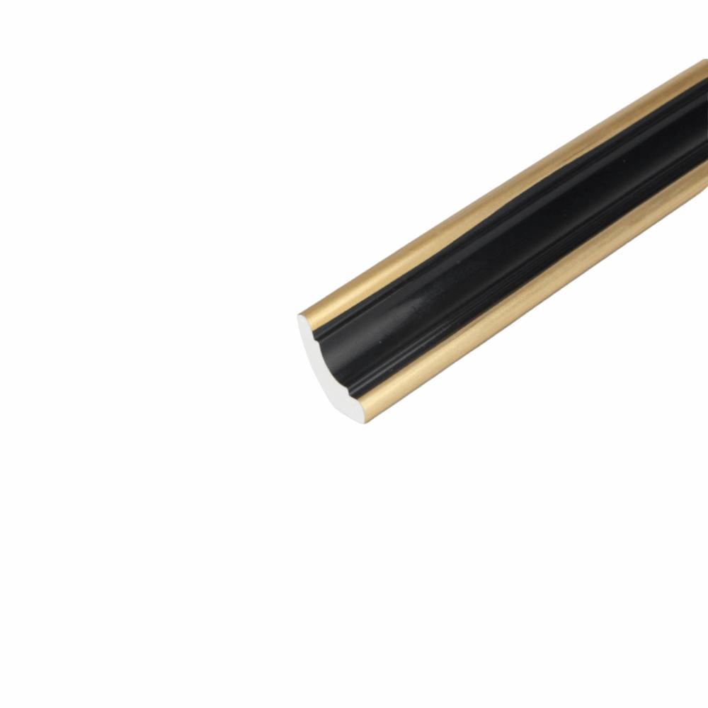 12mm*9mm Self Adhesive Corner Line 1M Length PVC Material PVC Corner Line 3D Foam Self-adhesive Triangular Edge Strip Wall
