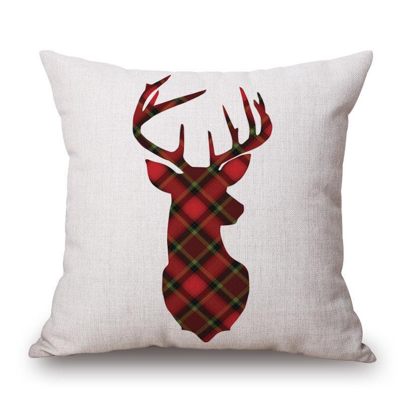 Classic Merry Christmas Xmas Gift Designed Throw Pillow Case Cover Cushion 18 X 18 Inch Ideal For Holiday Cheer And Comfort