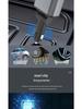 Starry Sky Multi-Function Car Charger: Dual Retractable Cables & Projector Light.