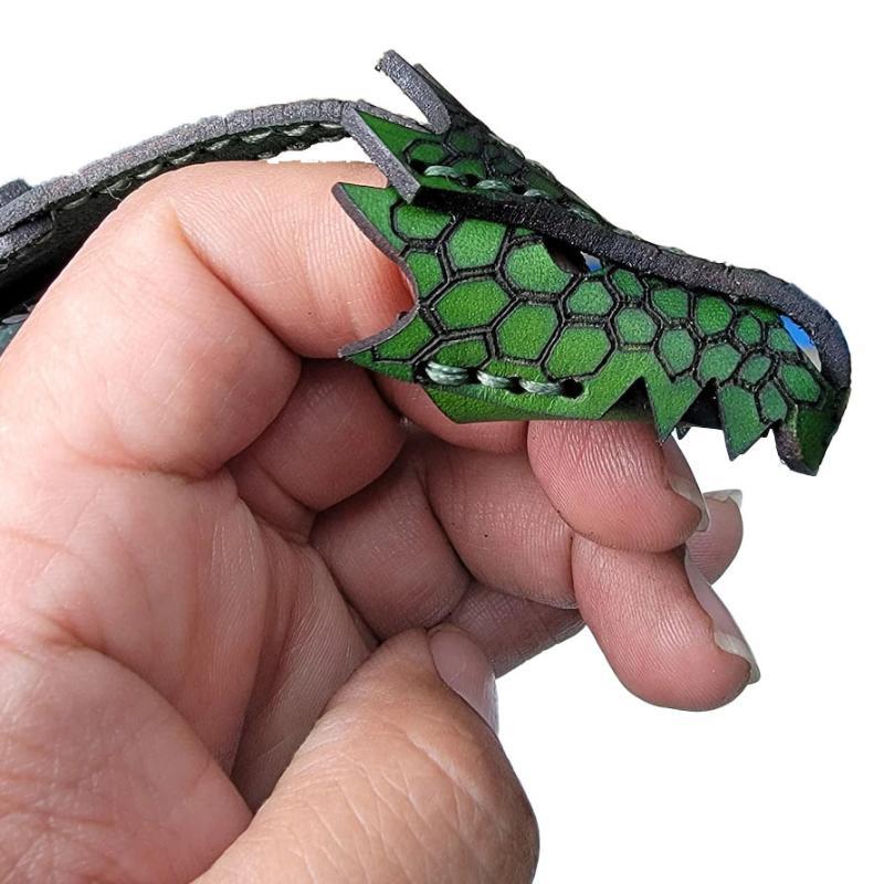 Verstellbares Cosplay Leder Drachen Armband Stylisches Armband Einzigartiger Schmuck Geschenk