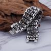 Men's Titanium Steel Skull Punk Bracelet Jewelry Accessory