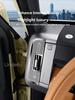Car Back Seat Air Vents Cover For iCAUR V27 Esteo V27 2026 2027 Air Outlet Stainless Steel Car Interior Modification Accessories