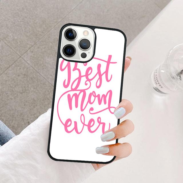 Best Mom Never Coque Shell For iPhone 17 Air 15 16 14 13 12 Pro Max 11 Pro Max Plus Phone Case Cover