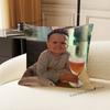 Cuscino Meme Divertente di Hasbulla Magomedov per Camera da Letto, Auto, Caffetteria, Stanza e Salotto Copricuscino Decorativo per Divano
