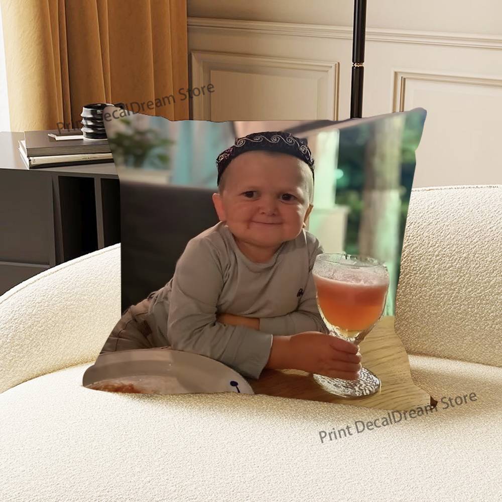 Cuscino Meme Divertente di Hasbulla Magomedov per Camera da Letto, Auto, Caffetteria, Stanza e Salotto Copricuscino Decorativo per Divano