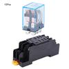 10Pcs 8 Pin Relay Base Set Coil High Quality Electronic Component LY2NJ DC 24V