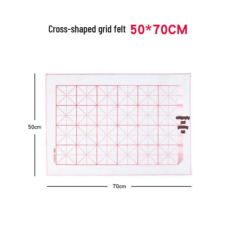 Silná plstěná podložka na kaligrafii - Malířská a psací deka pro začátečníky