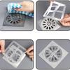 10-100PCS Disposable Shower Drain Hair Catcher Mesh Shower Covers Floor Sink Strainer Filter Hairs Stopper For Bathroom Kitchen
