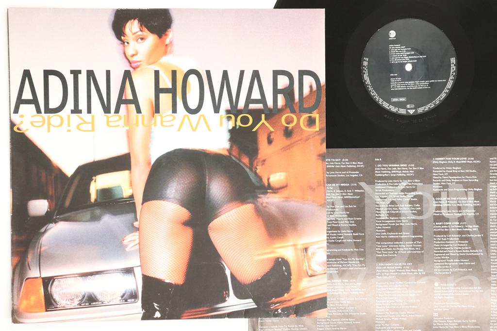 LP Record ADINA HOWARD - Do You Wanna Ride? 7559617571 EastWest 1995 Germany Soul/Funk Used