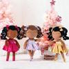 Brinquedos de pelúcia Novo design Bonecas bailarinas Cachos Bonecas Dreaming Girl Presentes para crianças Brinquedos macios Presente de aniversário para meninas