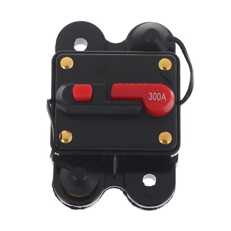 Wasserdichter Leistungsschalter Reset-Sicherung Wechselrichter DC12V 24V 30A 40A 50A 60A 80A 100A 150A 200A 250A 300A Haus-Solarsystem Teile