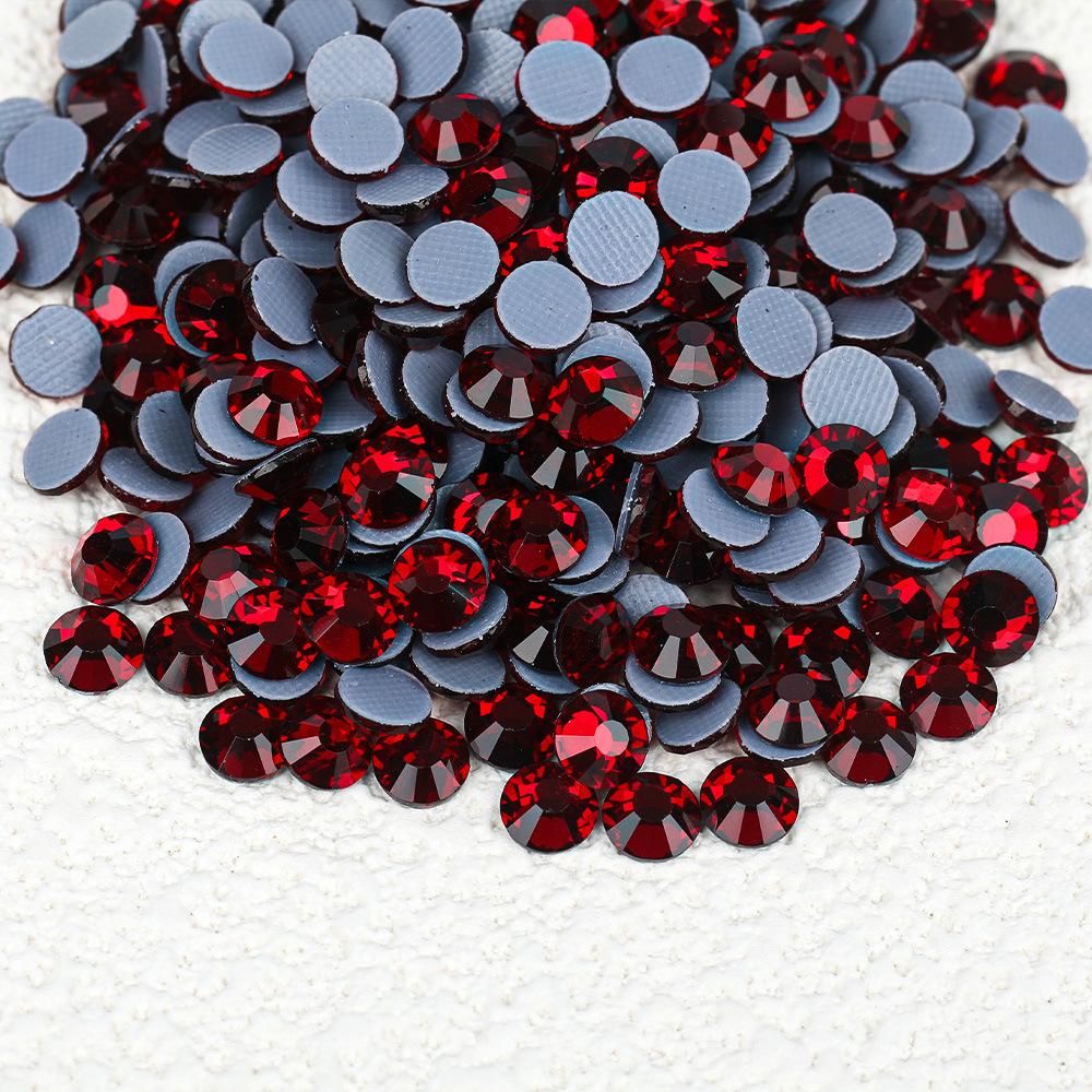 Weichen, Bază din Plastic de Înaltă Calitate Leave-In Diamante Colorate, Diamante pentru Manichiură, Autocolante Rotunde din Cristal pentru Bricolaj, Accesorii Bijuterii cu Diamante