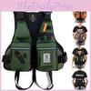 Adjustable Buoyancy Sailing Kayak Canoeing Fly Fishing Life Jacket Vest With Multi-pockets**