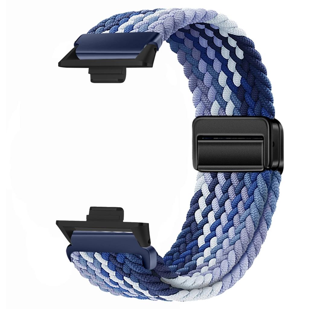 Magnetic Braided Nylon Loop Band for Xiaomi Redmi Watch 5 4 Strap Adjustable Sport Replacement Correa Bracelet Mi Band 9 8 Pro