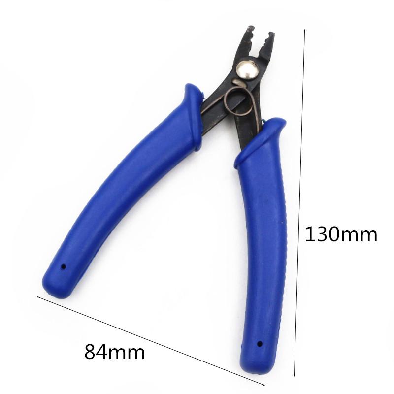 1PCS Bule Flush Side Shear Cutter Clipper Pinze per bordare per gioielli Strumenti di filo metallico Pinze per gioielli Kit di strumenti e attrezzature