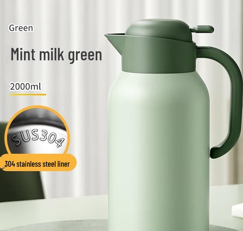 JEKO&JEKO 2L Stainless Steel Thermos Bottle