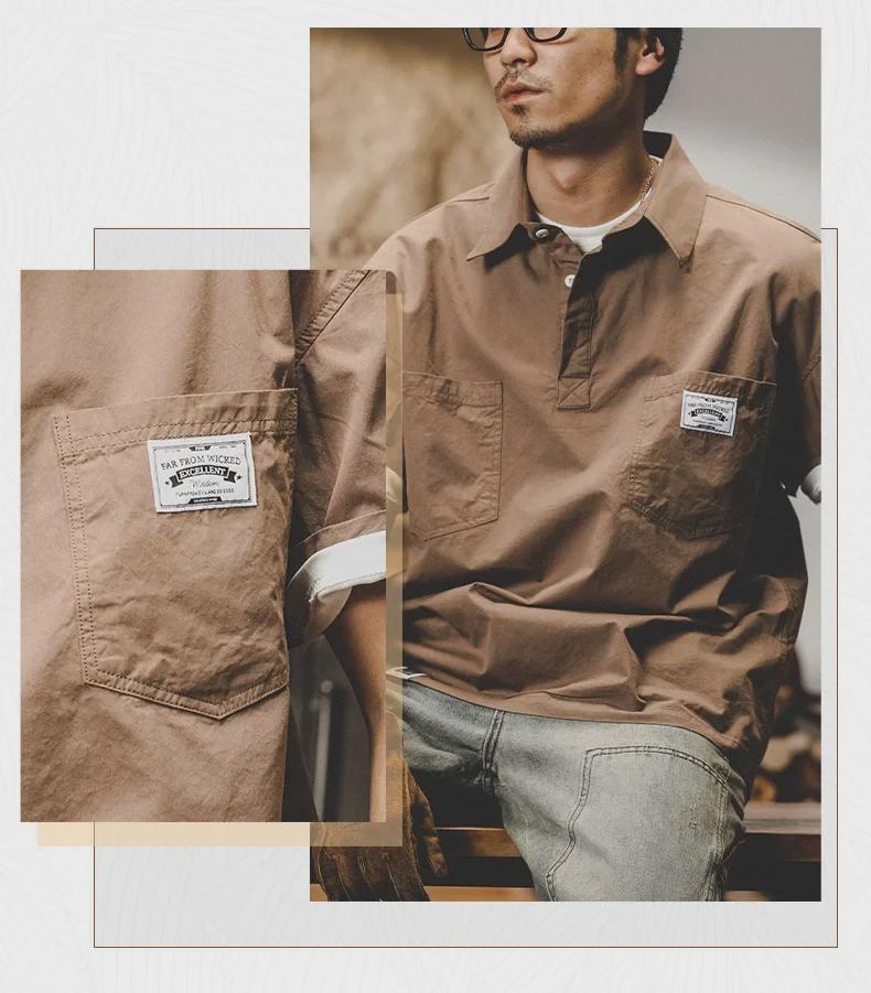 Men's Summer 2022 Trendy Brand Polo T-Shirt, Short-Sleeved, Half-Sleeved Collar