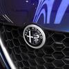 Car Stickers For Alfa Romeo 1PC Car Front Grill Emblem Covers Sticker Center Console Knob Interior Sticker For Alfa Romeo Sporti