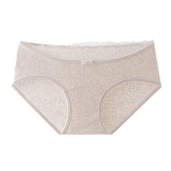 Women Cotton Underwear Mid Rise Seamless Cheeky Hipster Panties Soft Stretch Sexy Lace Bikini Briefs