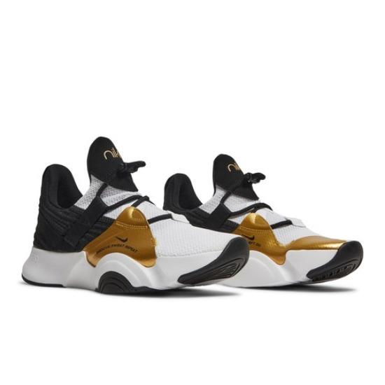 Nike Women's SuperRep Groove White Metallic Gold Coin CT1248-109