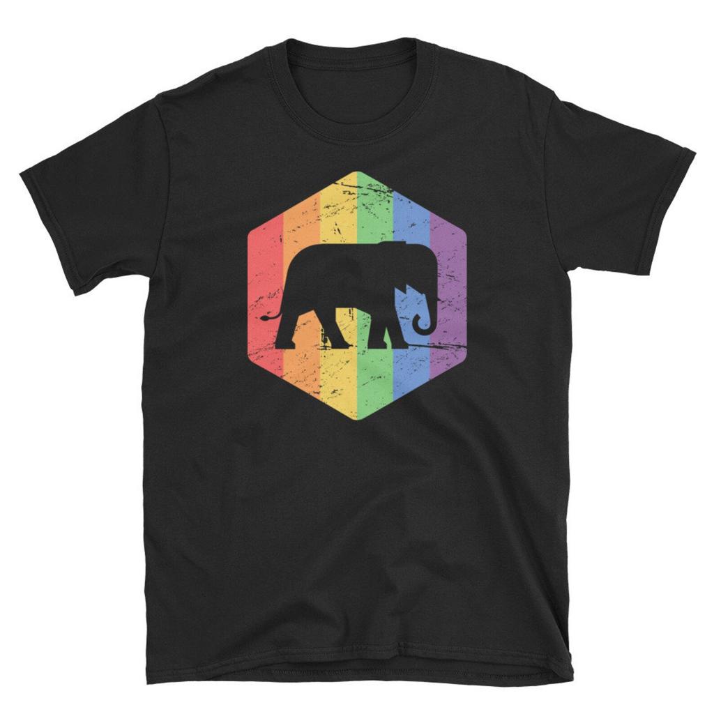 Gay & Lesbian Republican T-Shirt (Unisex) / LGBT Conservative Shirt - "Distressed Elephant"