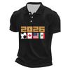 Men's Casual Soccer Print Quick Dry Lightweight Mesh Breathable Short Sleeve Crew Neck T-Shirt for Sports and Outdoor Activities