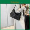 Stylish Pu Leather Tote Bag For Women 2024 Trendy Commuter Shoulder Bag