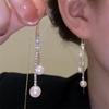 Student Pearl Diamond Earrings Suitable for Party Gifts Earrings