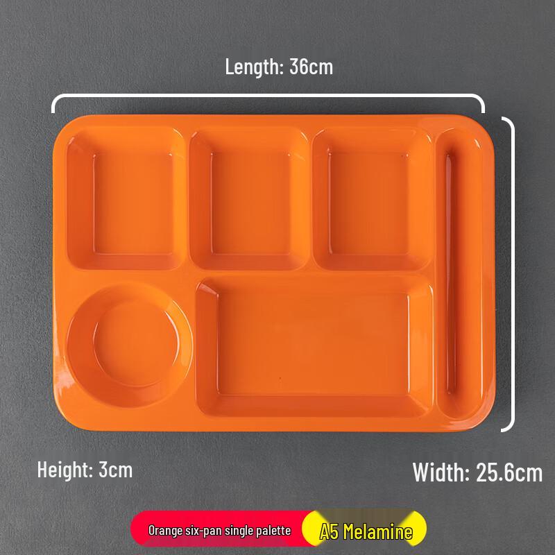 

Melamine Partitioned Lunch Tray