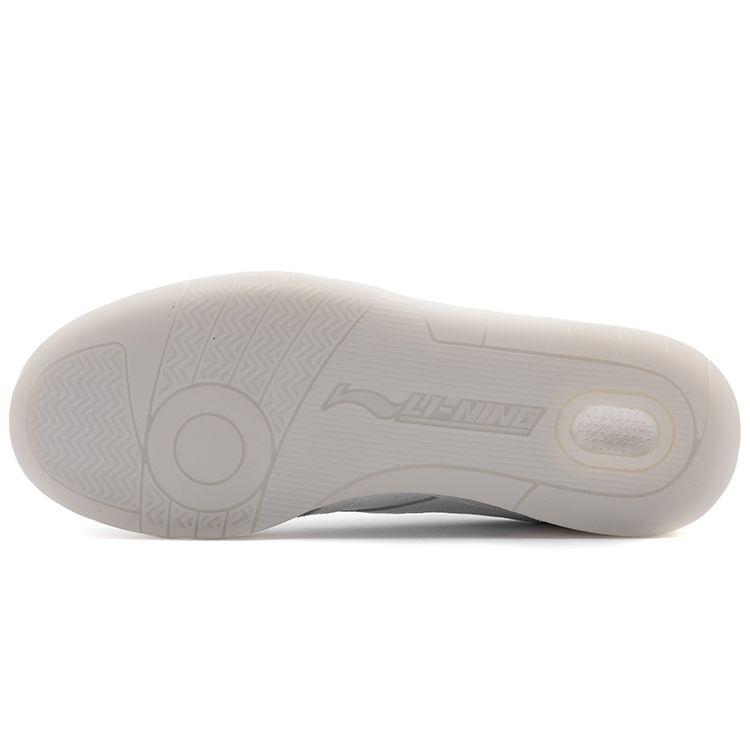 Li Ning 937 Deluxe Low Fog City Trend Shock Absorption Anti-Slip Wear-Resistant Low-Top Retro Basketball Shoes Men sneaker White Black AGBR099-2