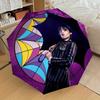 1pc Wednesday Umbrella Themed High-quality Umbrella,Automatic Opening and Closing Umbrella,Multi-functional Umbrella G0811365