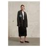 DIMANAF 2025 Plus Size Autumn Sweaters Coat Cardigan Pockets Women Pattern Printing Buttons Sweaters Knitting Loose Sweater