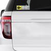 4-Piece Vehicle Recording Stickers for Cars, Vans, Trucks, and Taxis