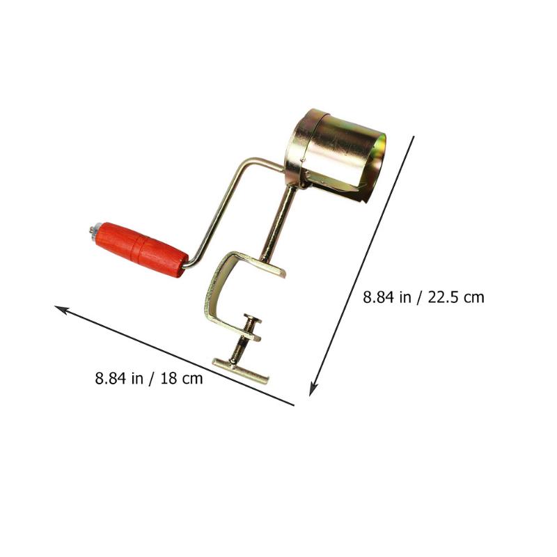 1Pc Practical Iron Household Small Hand Corn Sheller -Operated  Thresher    Manual