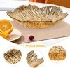 Transparent Acrylic Petal Fruit Tray Multipurpose Candy Nuts Serving Dish Organizer for Living Room Tabletop Home Storage