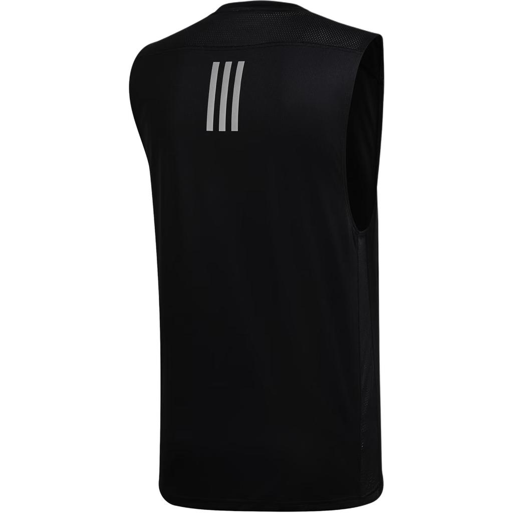 Adidas Own the Run Sleeveless Tee Black Men Streetwear GC7865