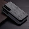 Case for Sony Xperia 1 5 10 IV ACE III II 2 Funda Bamboo Wood Pattern Leather Phone Cover Luxury Coque for Sony Xperia 1 Iv Case