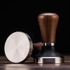 ABWR-Walnut Handle Coffee Tamper, Espresso Hand Tamper,304 Stainless Steel Espresso Coffee Tamper With Mat