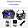 2026 Honeycomb Mini Laser Stage Light: Three-in-One with Dazzling Patterns, Seven-Color KTV and Strobe Effects