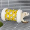 Warm Hamster Plush Tunnel Super Soft Pet Play Tunnel Pet Sleeping Bed Pet Cage Nest  for Pet Cage
