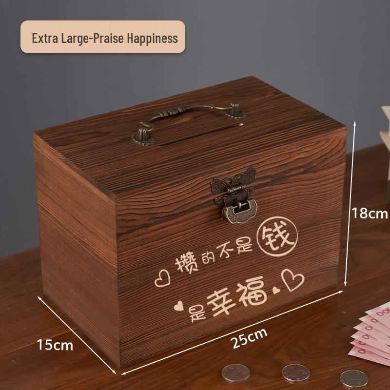 2025 Piggy Bank Model for Kids: Secure Savings Box, In-Only Money Storage for Boys and Girls, Trendy Adult Design.